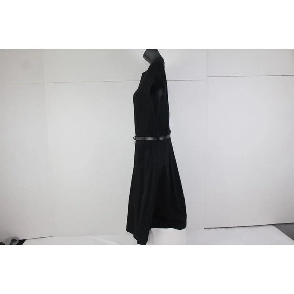 ladies black ZARA BASIC Dress size L - Picture 5 of 6